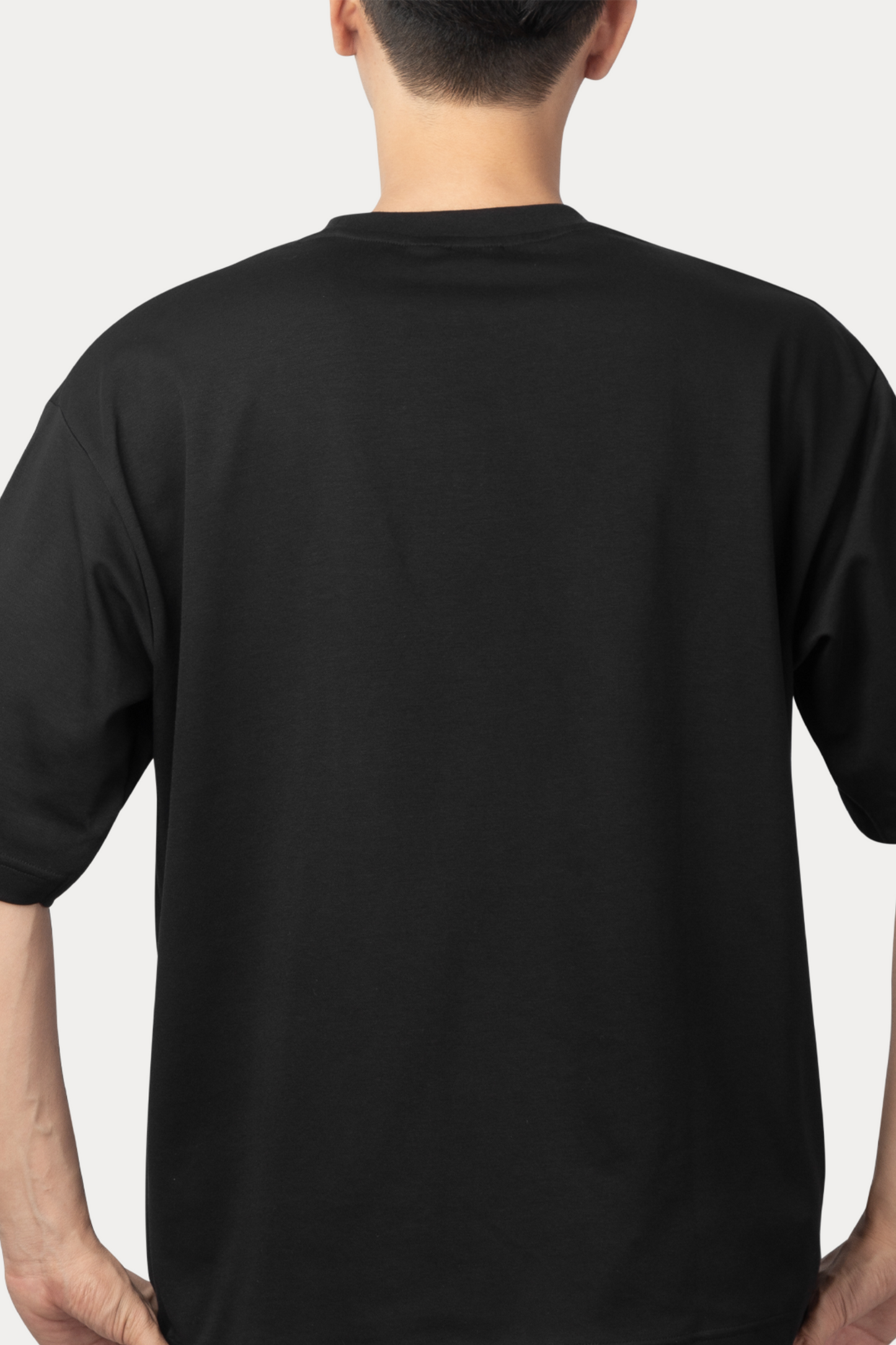 RASB’s "Naatil Evdeya" Astronaut T-Shirt - MALAYALEE Round Neck Drop Shoulder Graphic Printed Oversized Cotton T-shirt