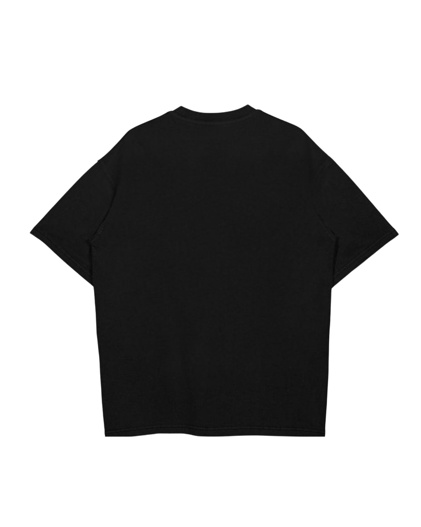SALAAM- Round Neck Drop Shoulder Graphic Printed Oversized Cotton T-shirt