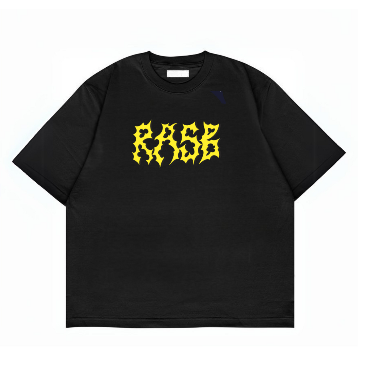 rasb x dilfar - jack two ARTIST Round Neck Drop Shoulder Graphic Printed Oversized Cotton T-shirt