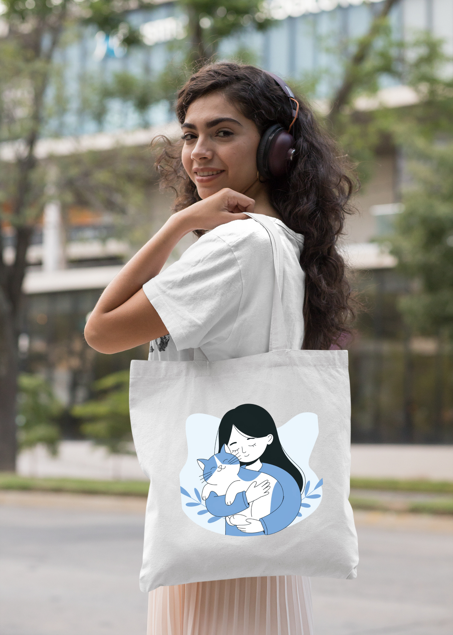 Cat and ME by MIGA carry Bags