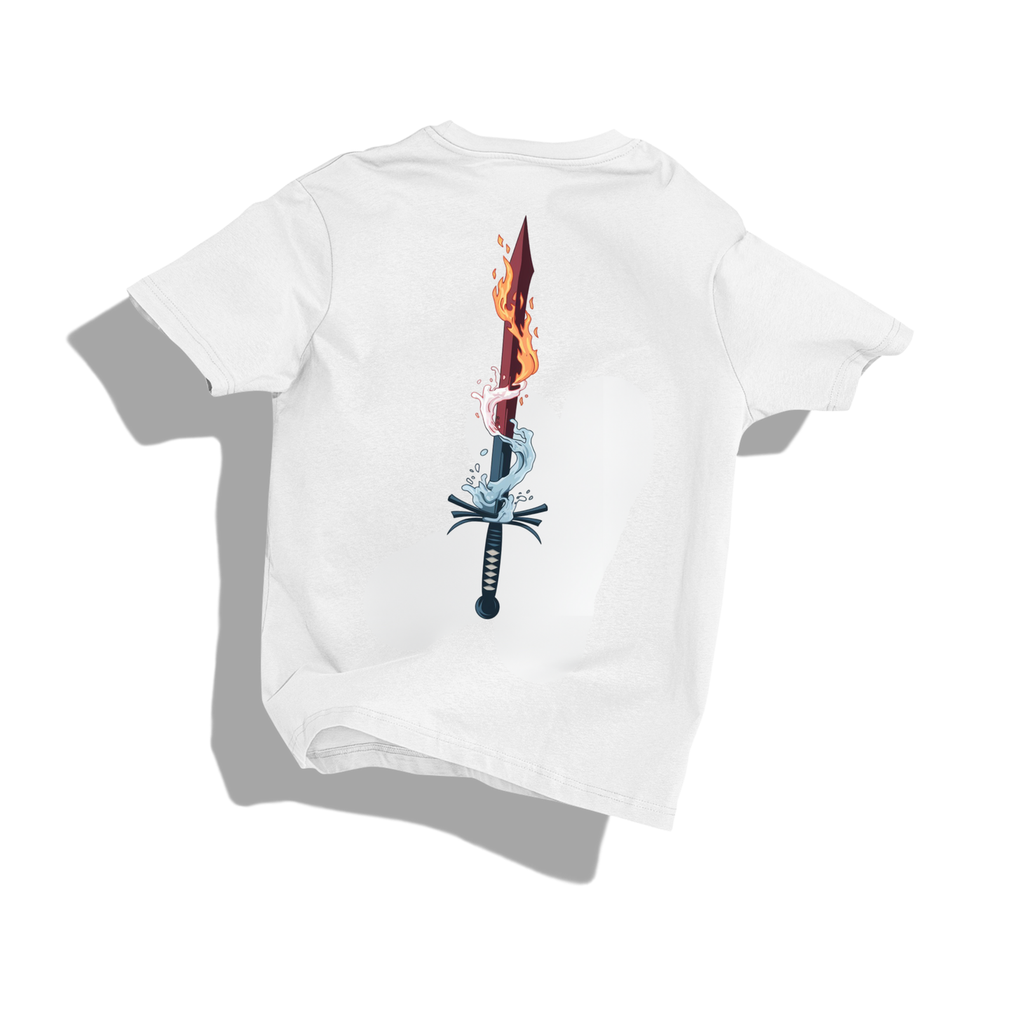 Demon slayer T-shirt- Round Neck Drop Shoulder Graphic Printed Oversized Cotton T-shirt