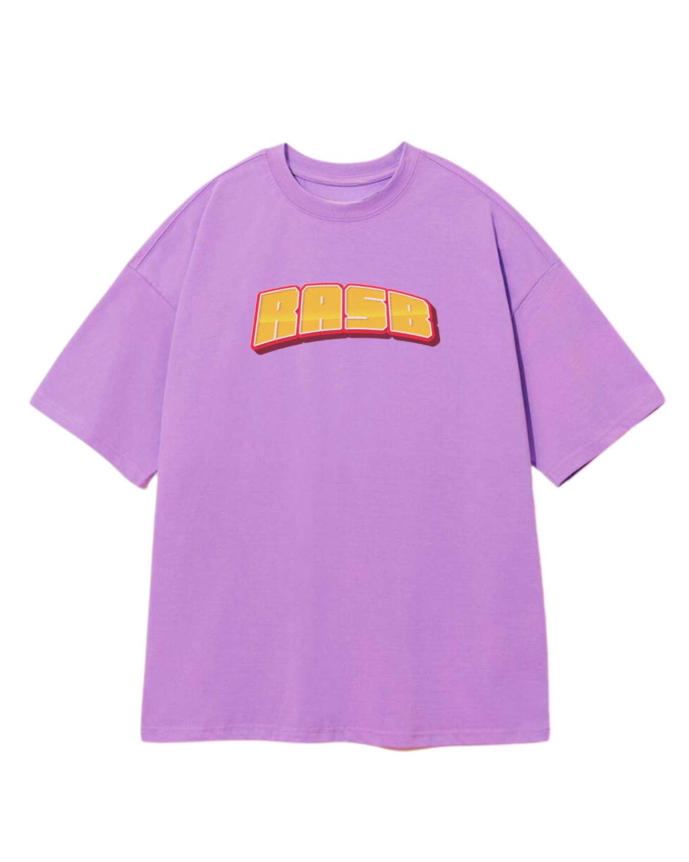 RASB man - Round Neck Drop Shoulder Graphic Printed Oversized Cotton T-shirt