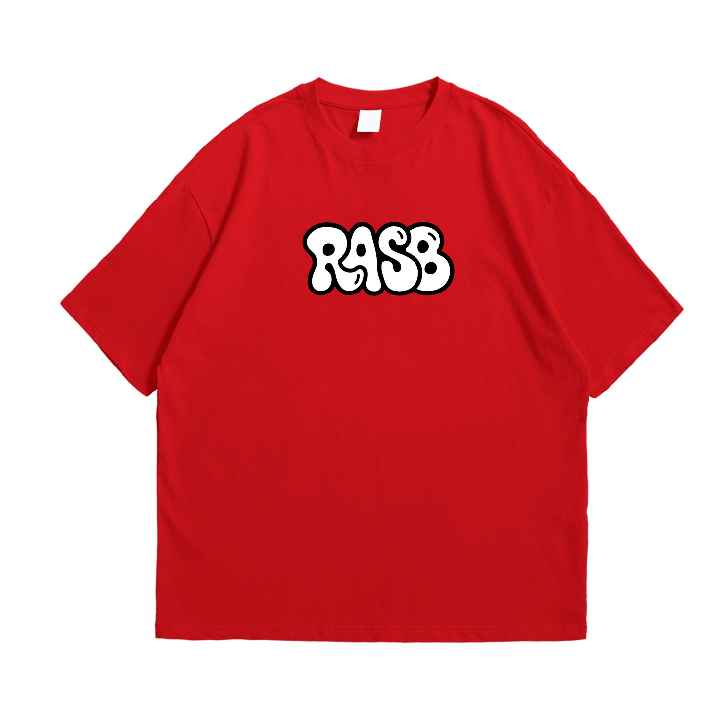 RASB's "World Peace" Tee - Round Neck Drop Shoulder Graphic Printed Oversized Cotton T-shirt