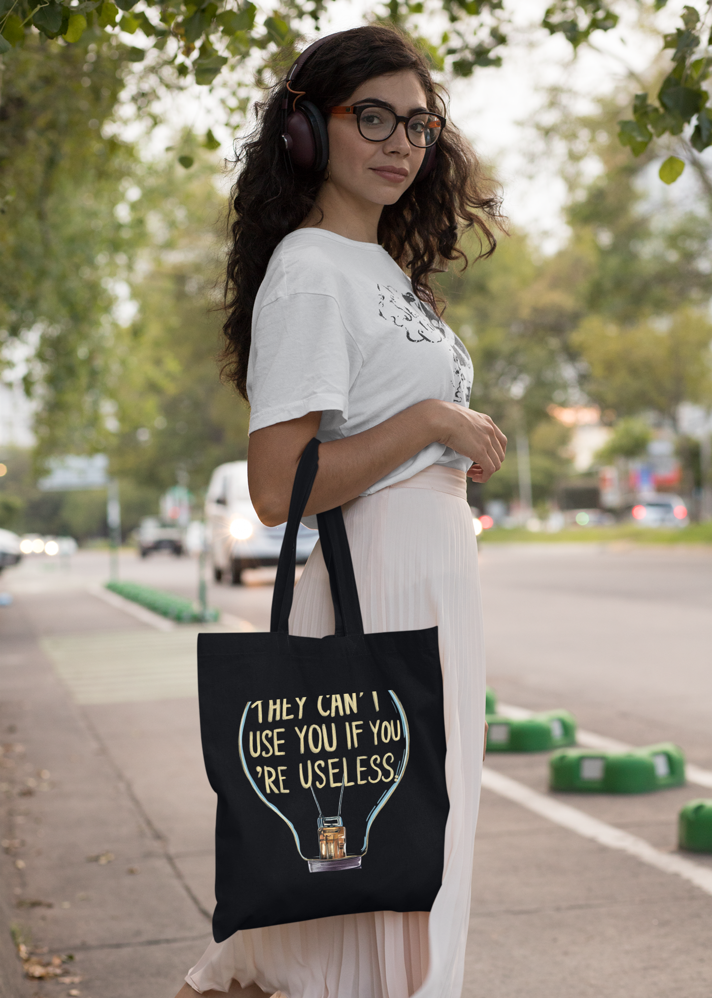 THEY CAN'T USE U by MIGA carry Bags