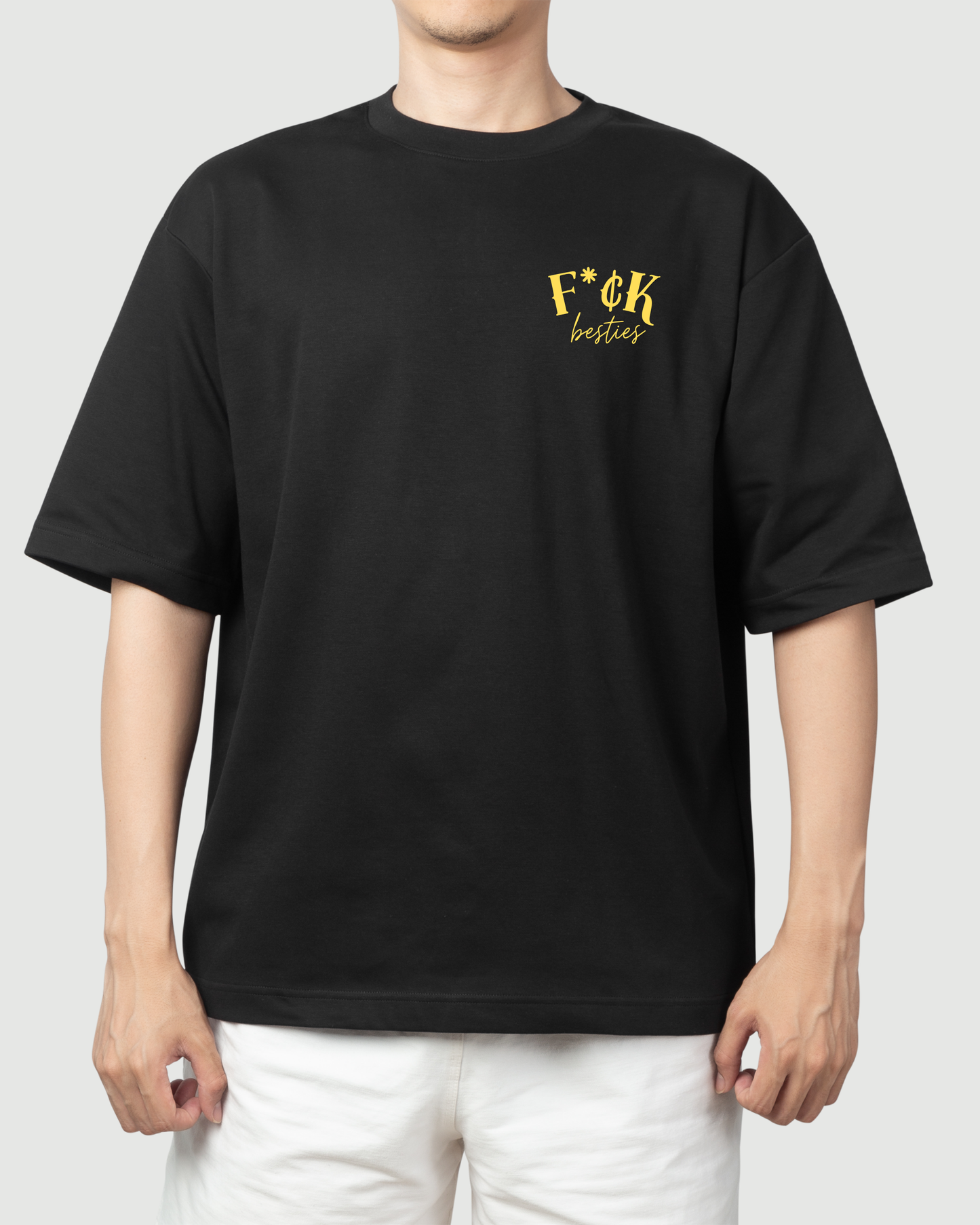The PRA–MATH Niram Prakash Mathew Inspired Malayalam Round Neck Drop Shoulder Graphic Printed Oversized Cotton T-shirt