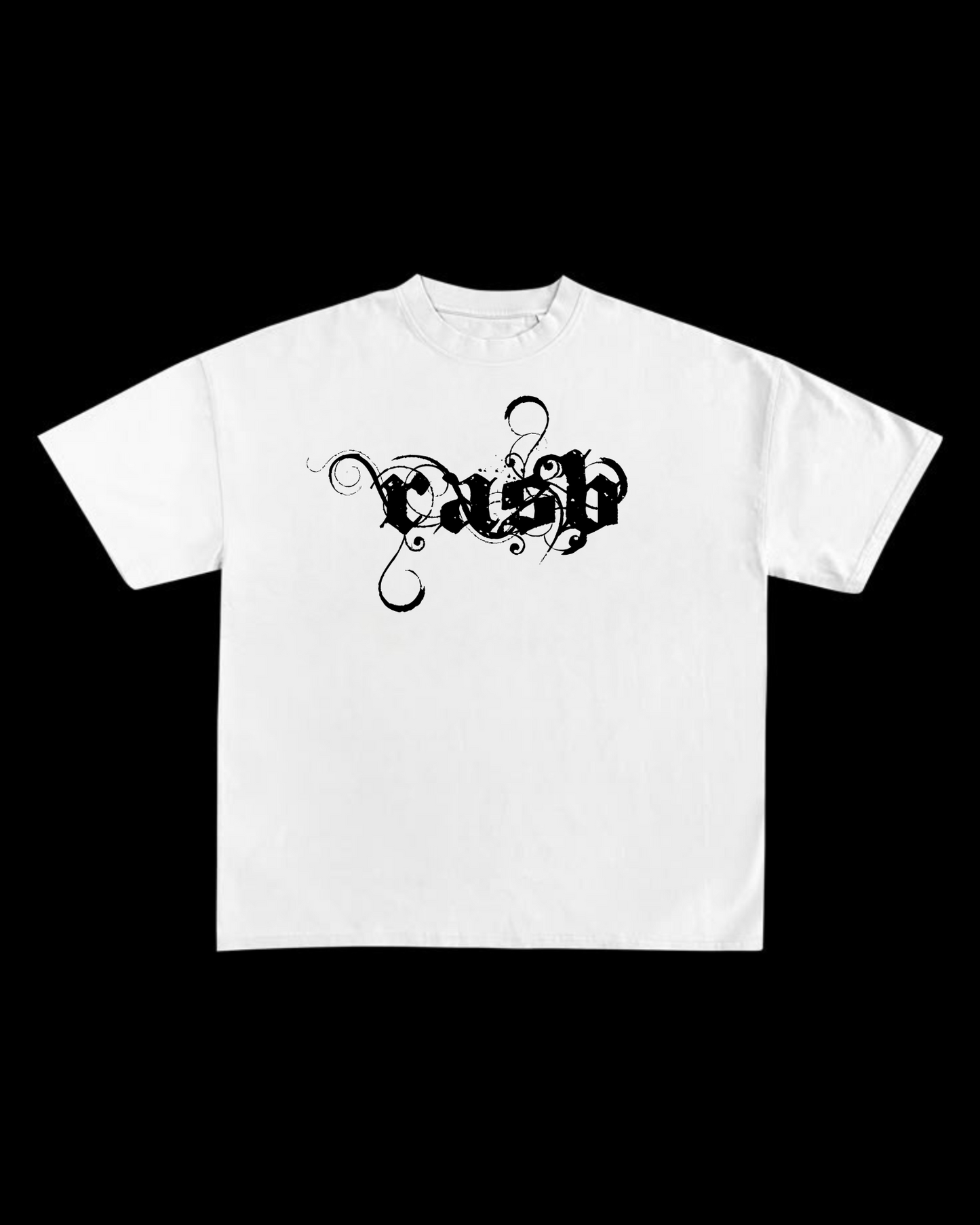 rasb x dilfar -hidden truth ARTIST Round Neck Drop Shoulder Graphic Printed Oversized Cotton T-shirt