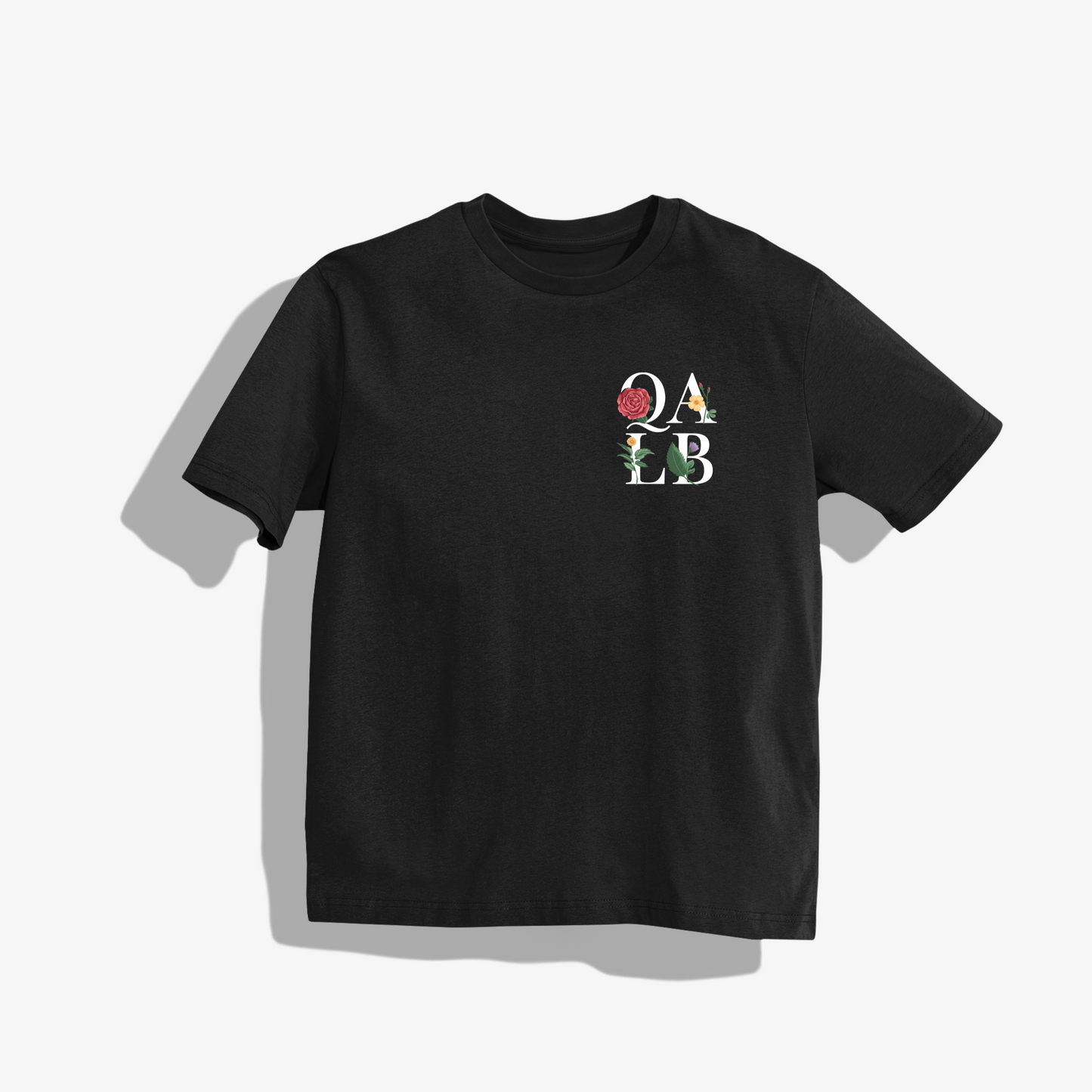 hayath qalb movie malayalam inspired - Round Neck Drop Shoulder Graphic Printed Oversized Cotton T-shirt