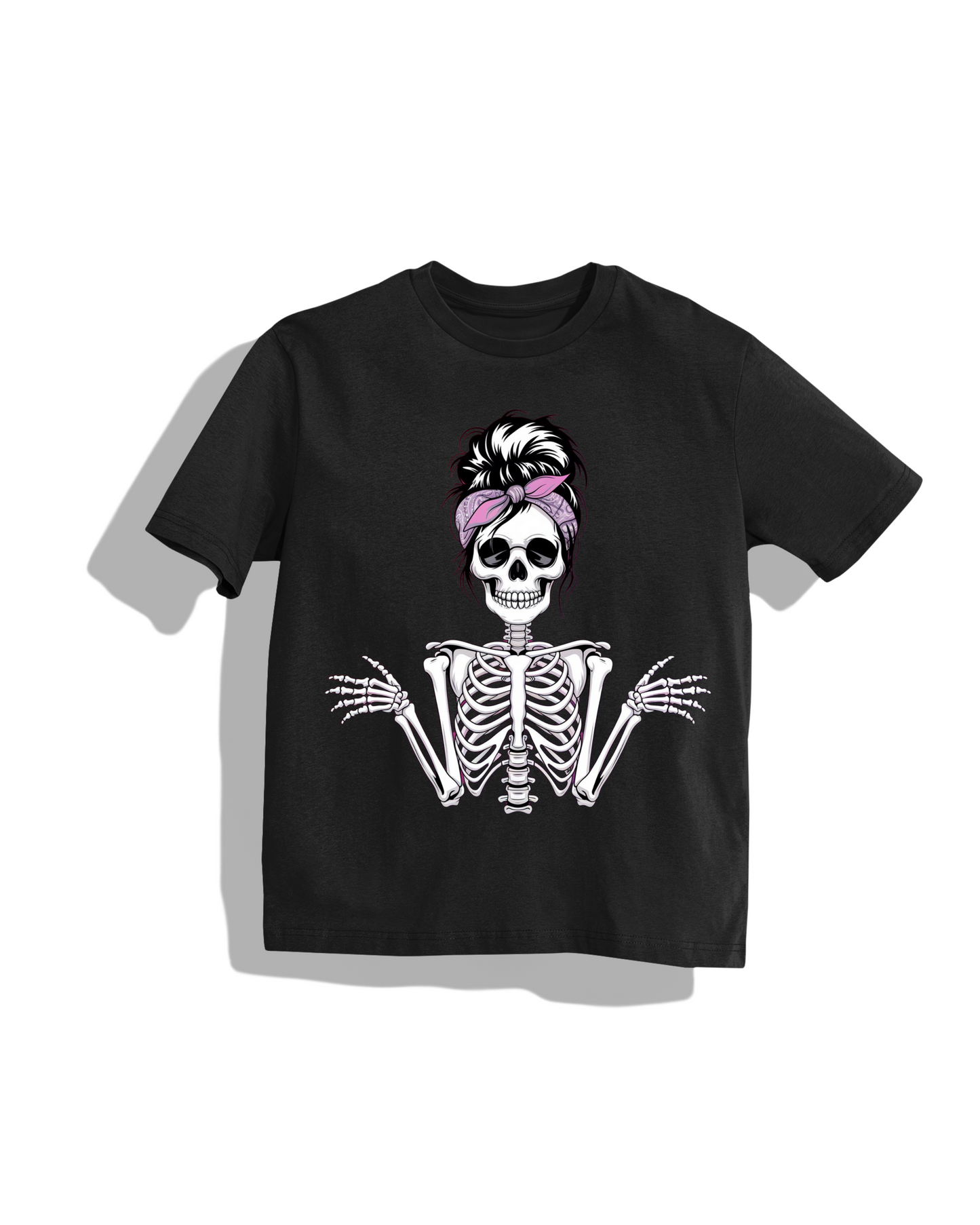 RASB Bandana beauty T-shirt- Round Neck Drop Shoulder Graphic Printed Oversized Cotton T-shirt