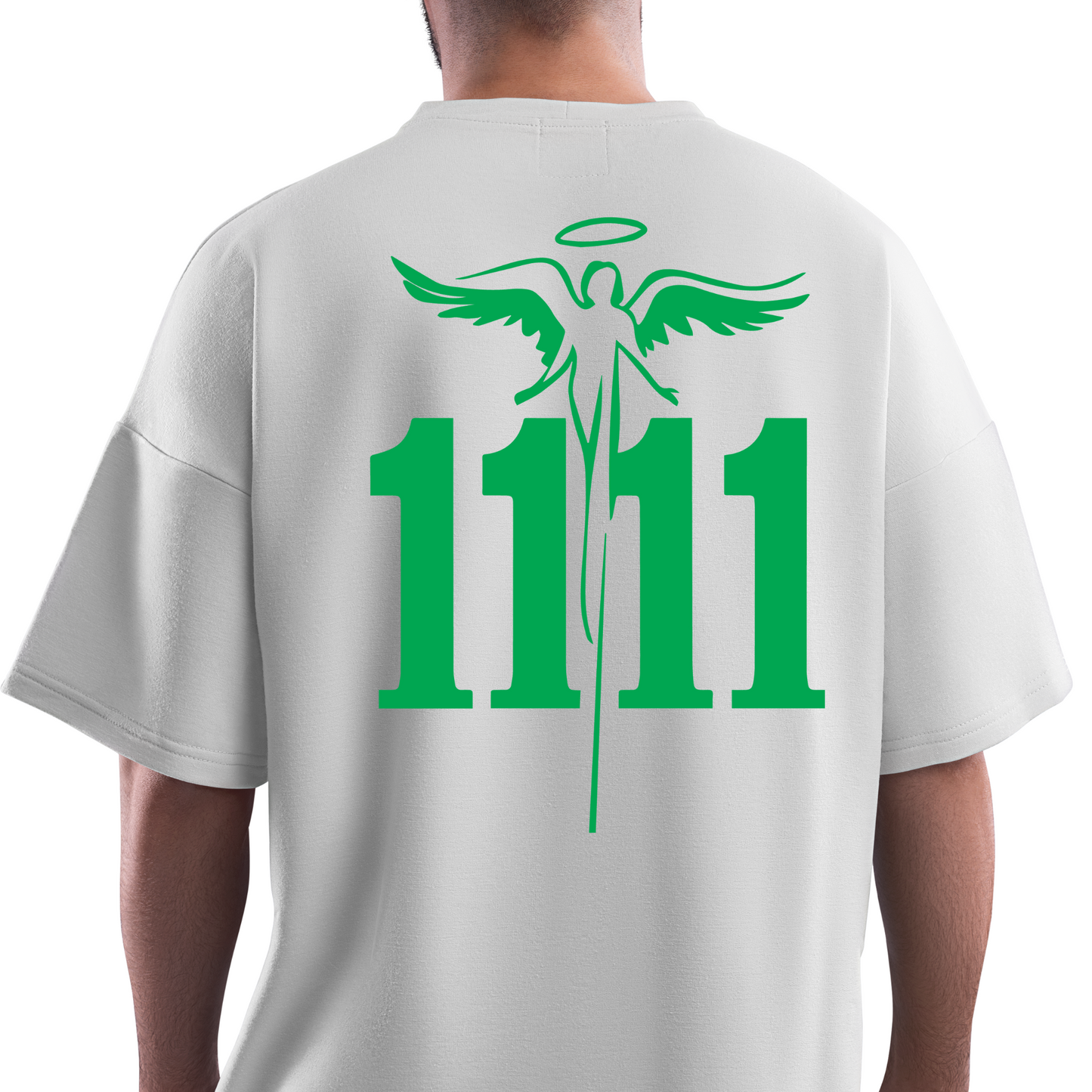RASB "11:11 Mystery" Round Neck Drop Shoulder Oversized T-shirt