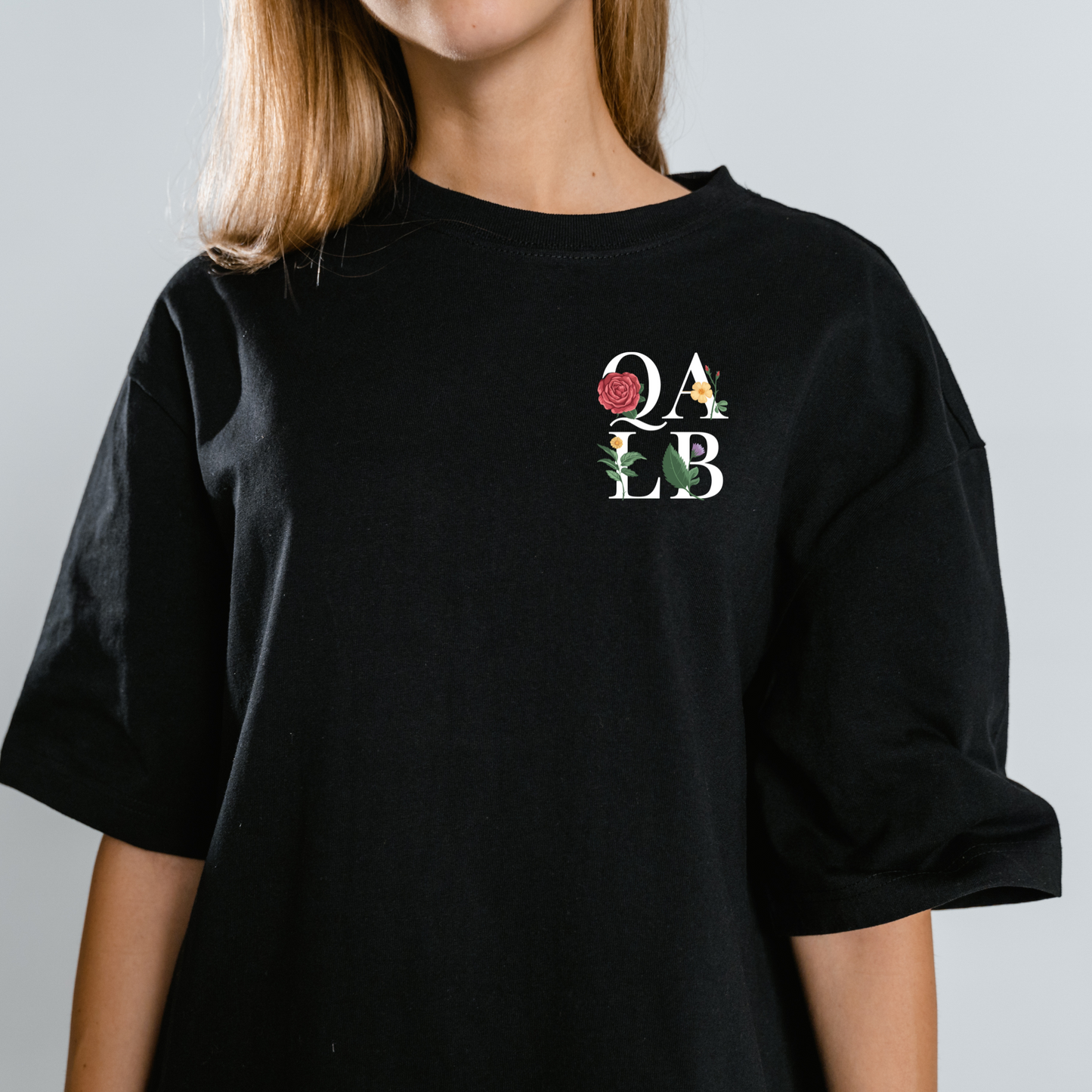 hayath qalb movie malayalam inspired - Round Neck Drop Shoulder Graphic Printed Oversized Cotton T-shirt