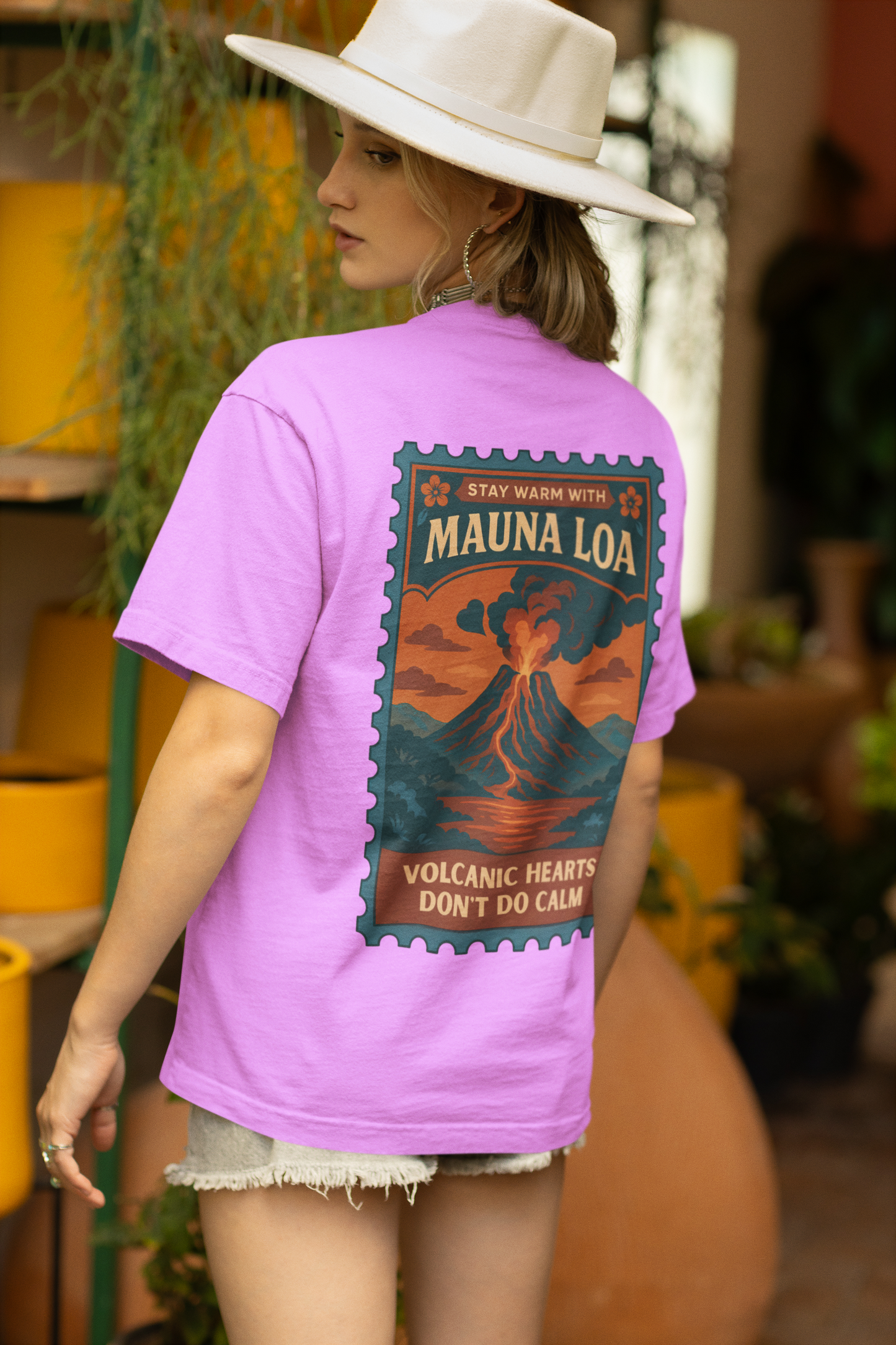 vedan's mauna lova inspired Round Neck Drop Shoulder Graphic Printed Oversized Cotton T-shirt kerala