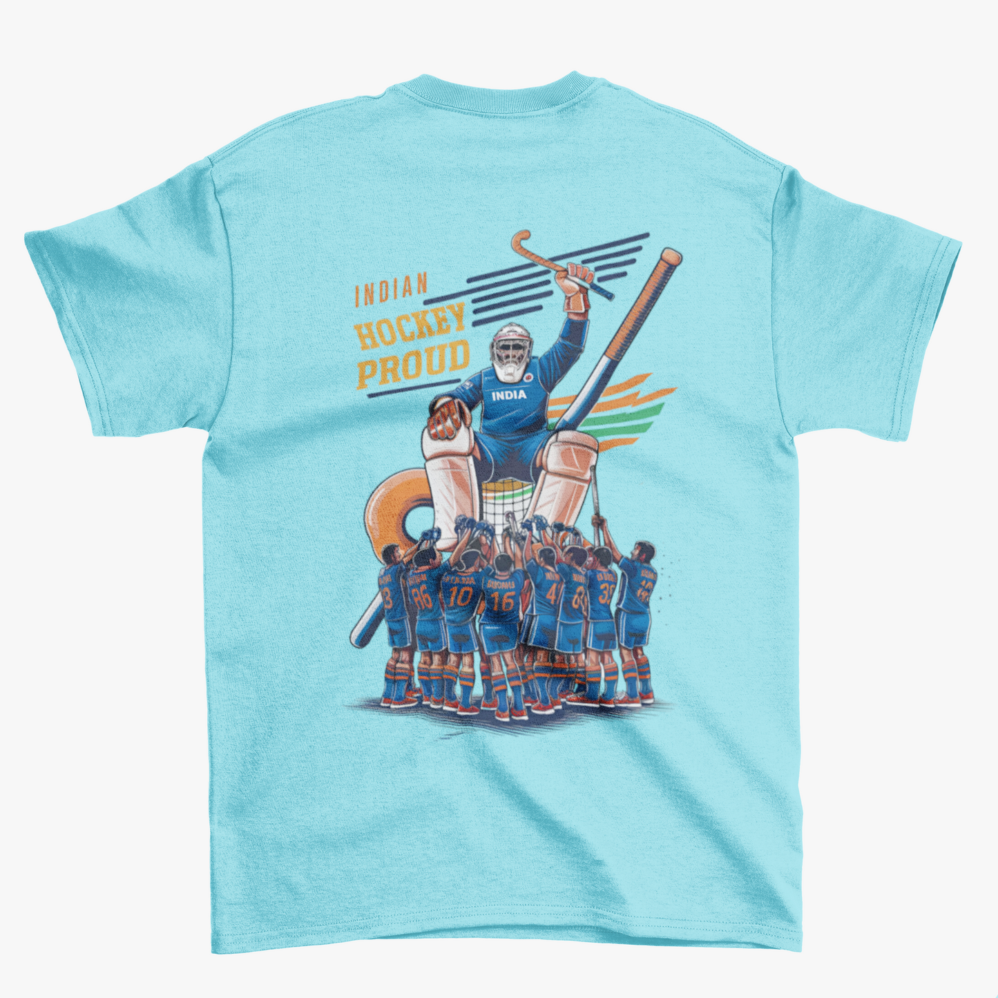 Olympian Sreejesh tribute - Round Neck Oversized Cotton T-shirt