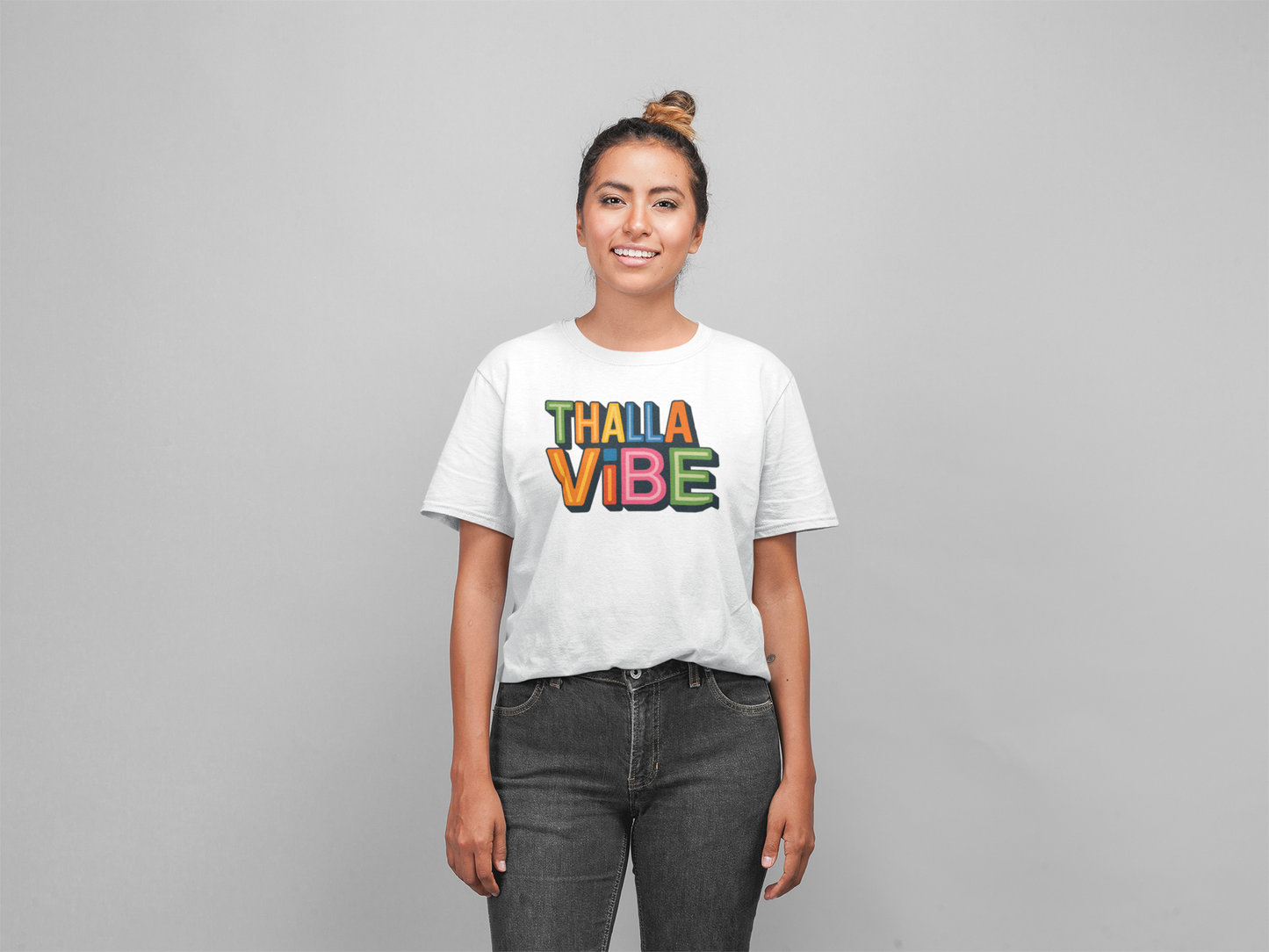 THALLA VIBE T-shirt- MALAYALEE oversized T-shirt