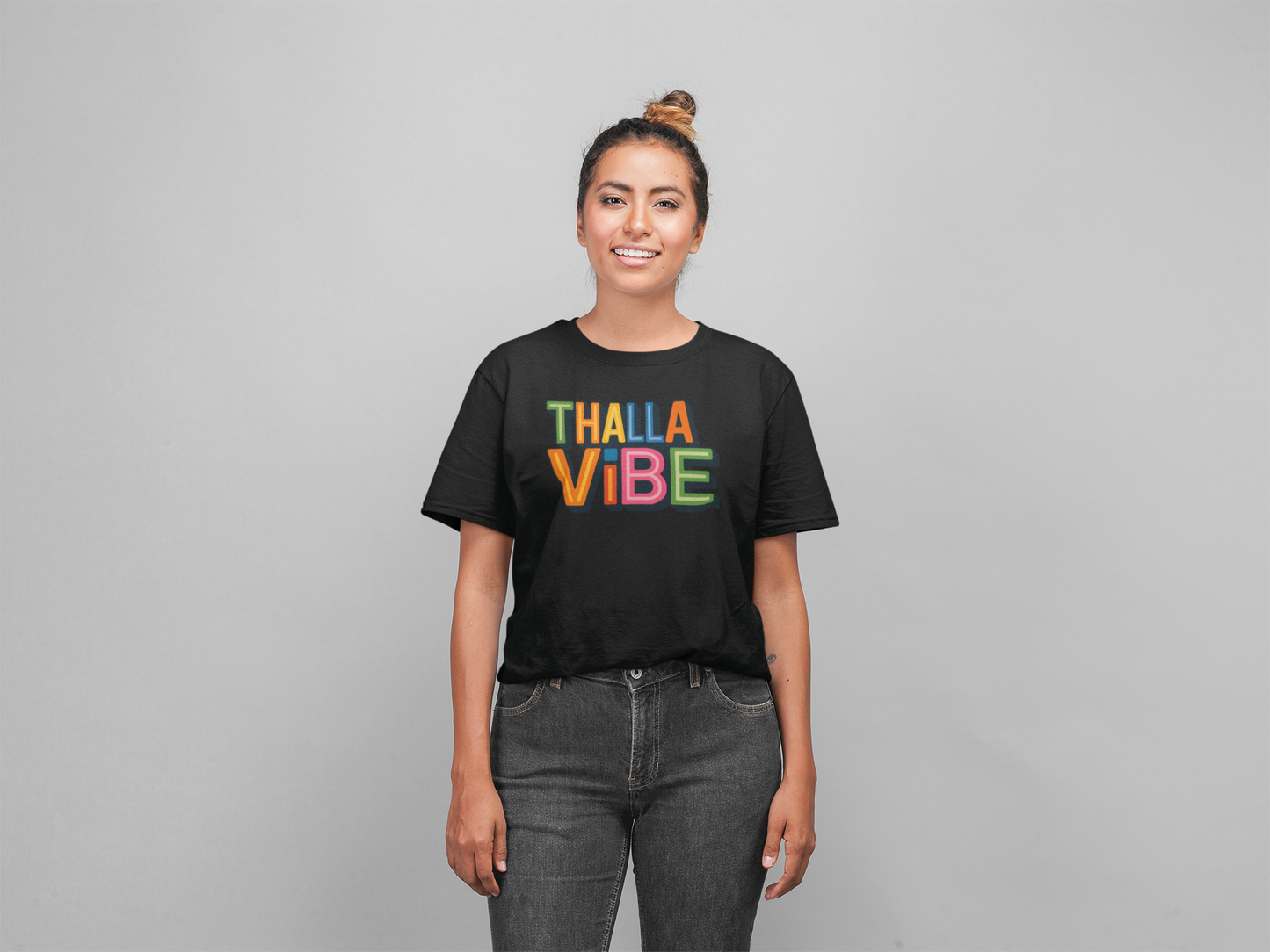 THALLA VIBE T-shirt- MALAYALEE oversized T-shirt