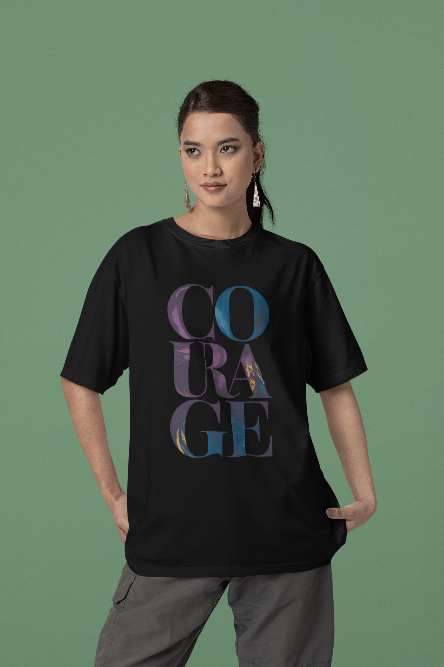 RASB's Courage T-Shirt Unleash Your Inner Strength