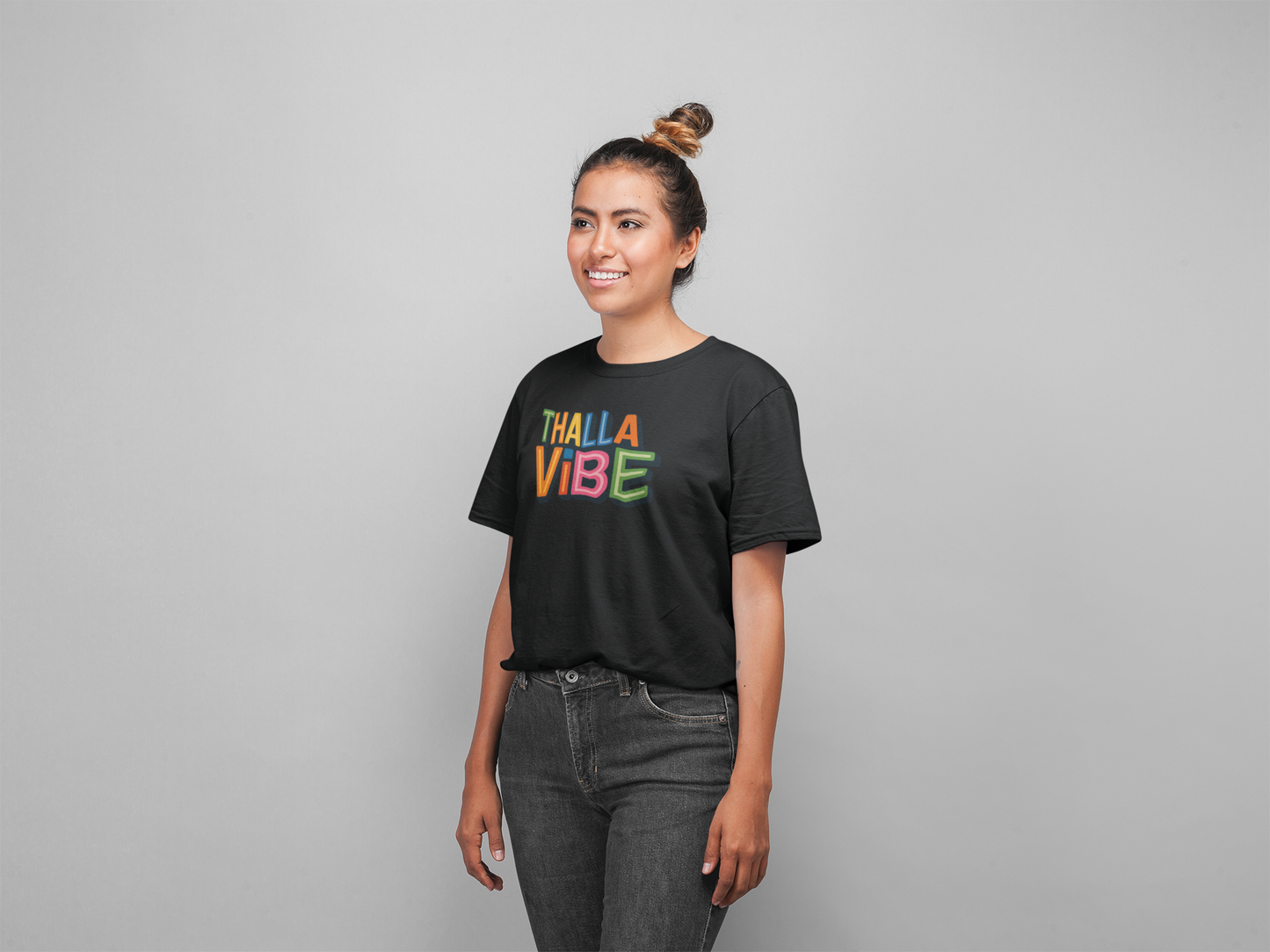 THALLA VIBE T-shirt- MALAYALEE oversized T-shirt