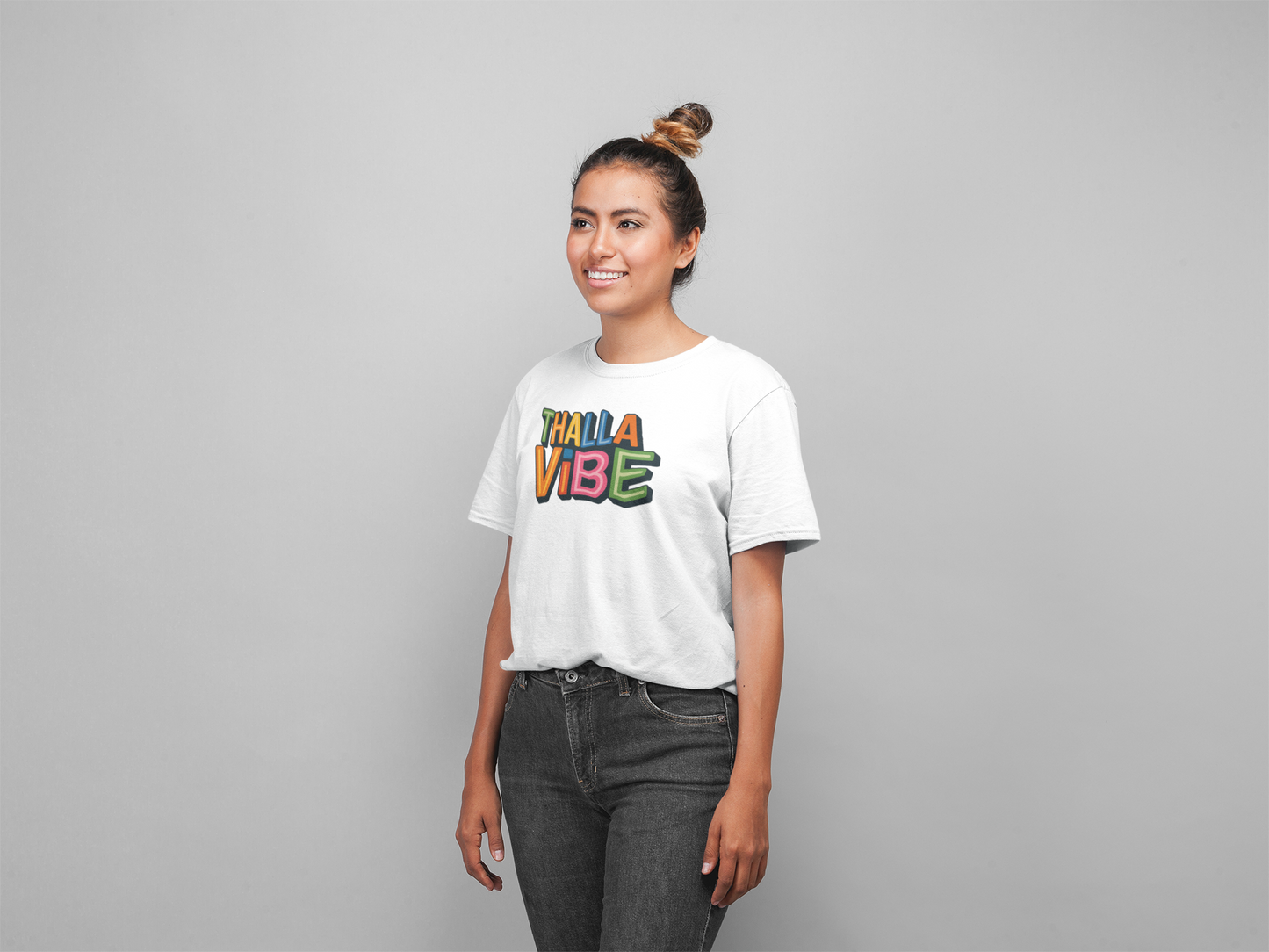 THALLA VIBE T-shirt- MALAYALEE oversized T-shirt