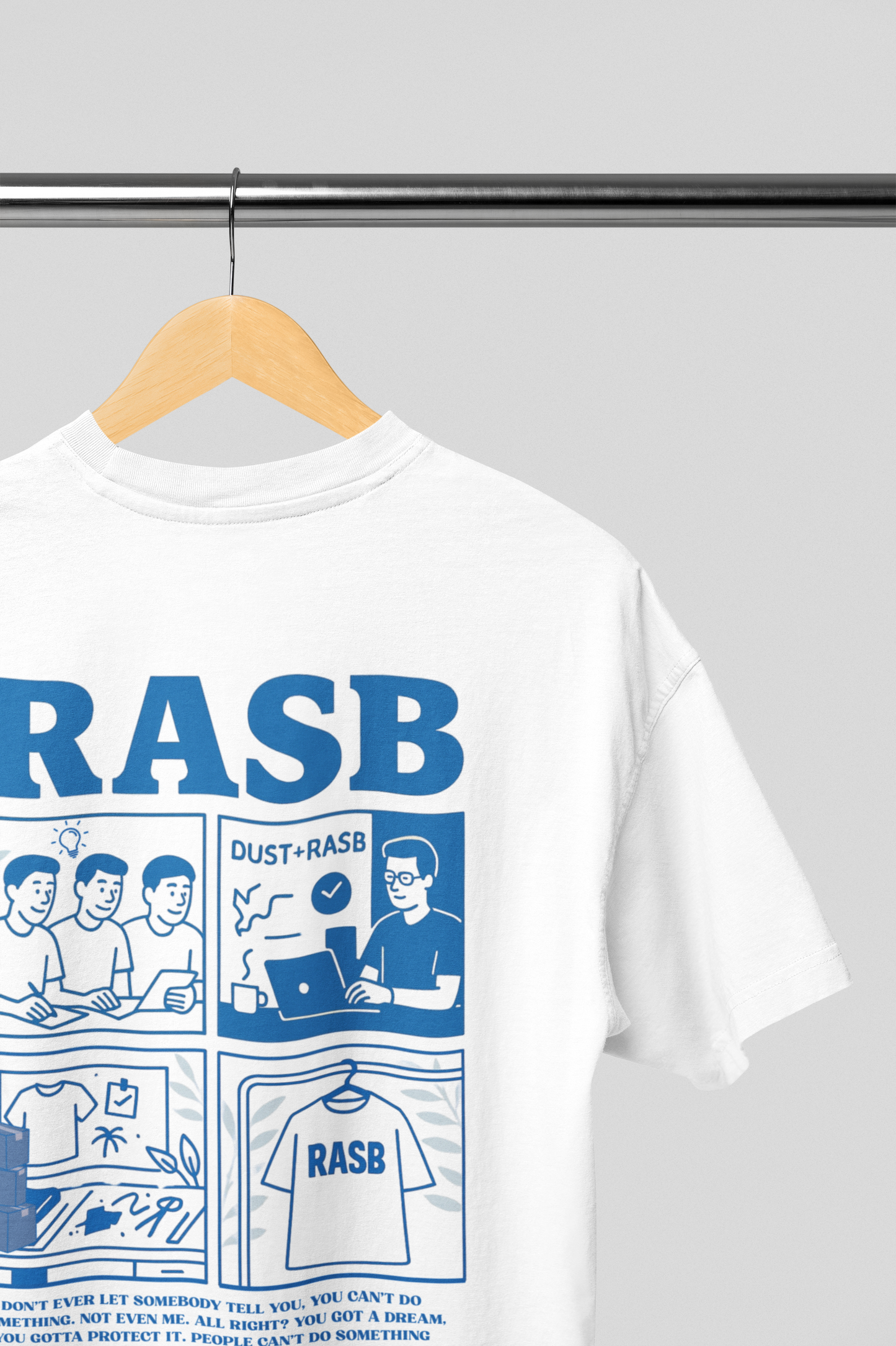 rasb inside Oversized T-shirt
