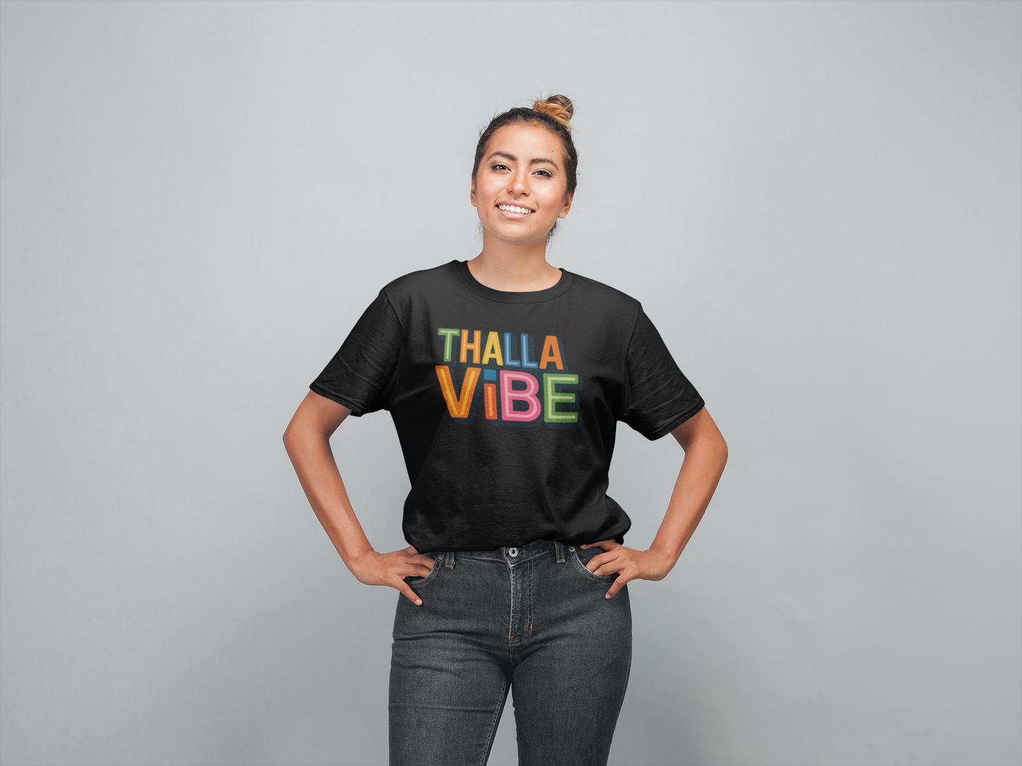 THALLA VIBE T-shirt- MALAYALEE oversized T-shirt