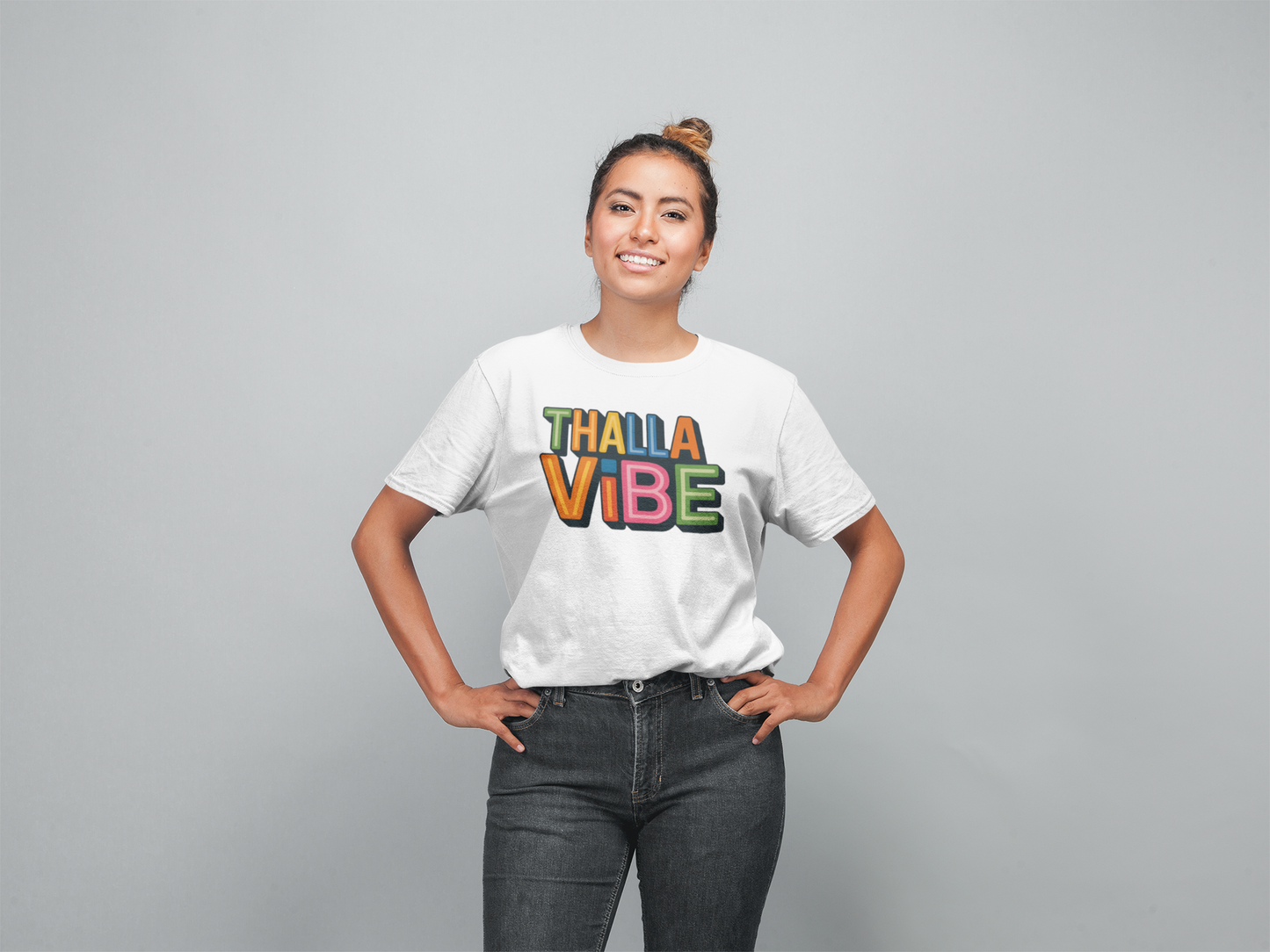THALLA VIBE T-shirt- MALAYALEE oversized T-shirt