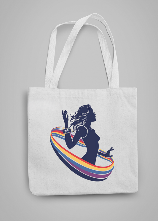 Rainbow lady by MIGA carry Bags