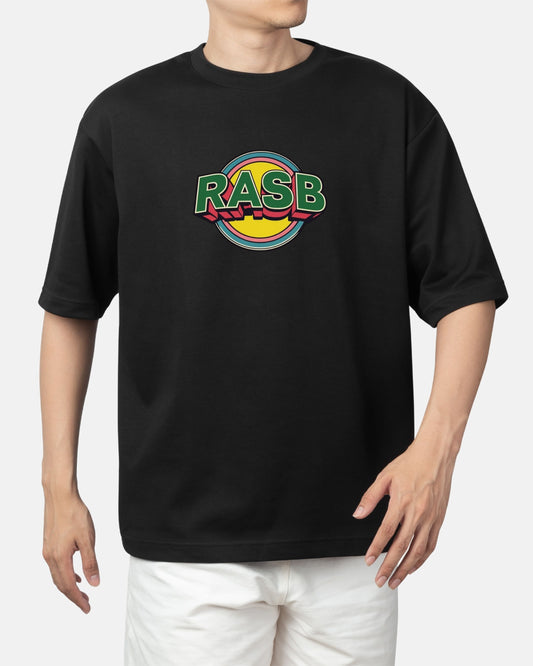 The HERO Malayalam Movie  Inspired  Round Neck Drop Shoulder Graphic Printed Oversized Cotton T-shirt