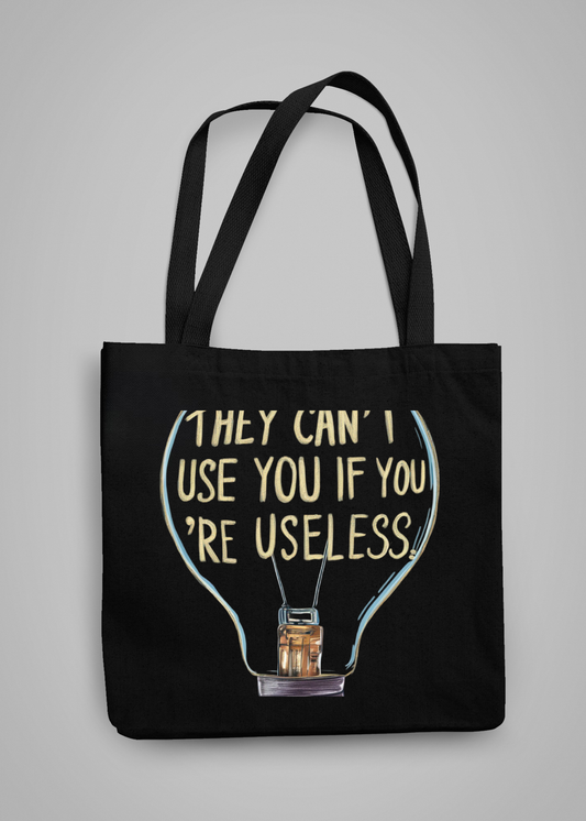 THEY CAN'T USE U by MIGA carry Bags