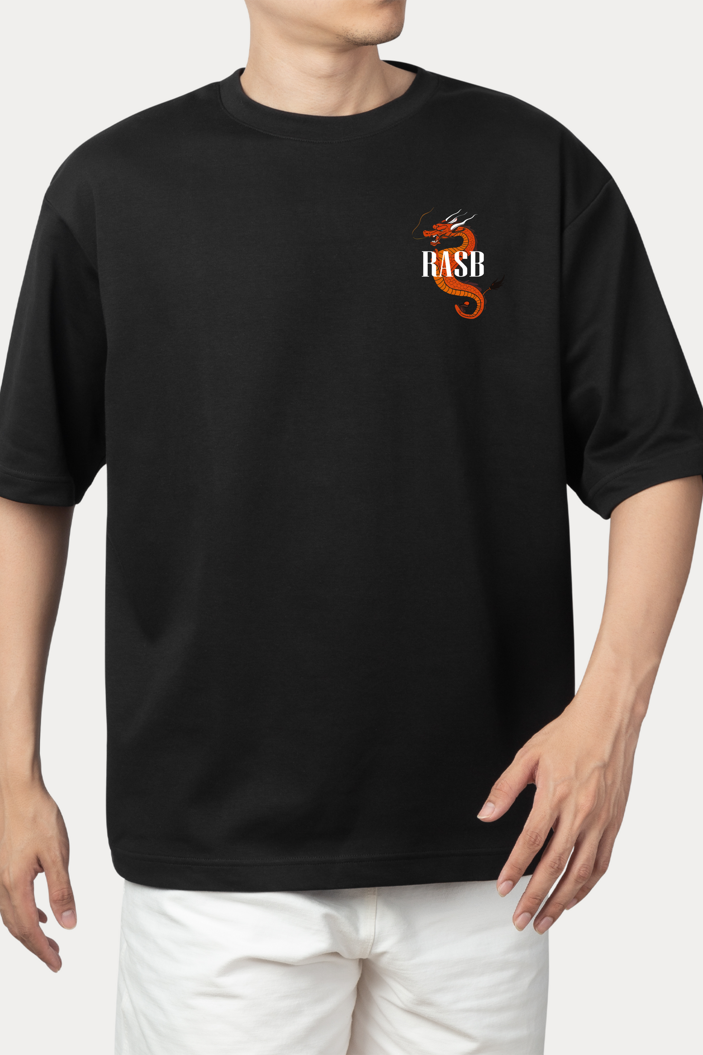 RASB’s Greatest of All Time T-Shirt - Round Neck Drop Shoulder Graphic Printed Oversized Cotton T-shirt