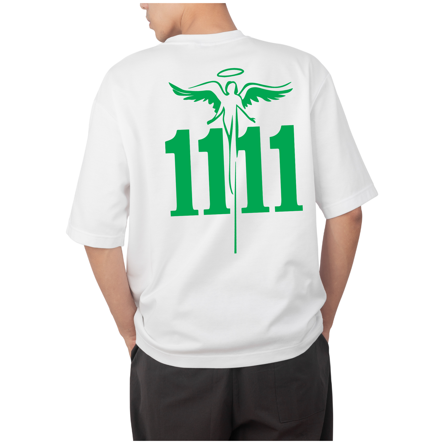 RASB "11:11 Mystery"   Round Neck Drop Shoulder  Oversized  T-shirt