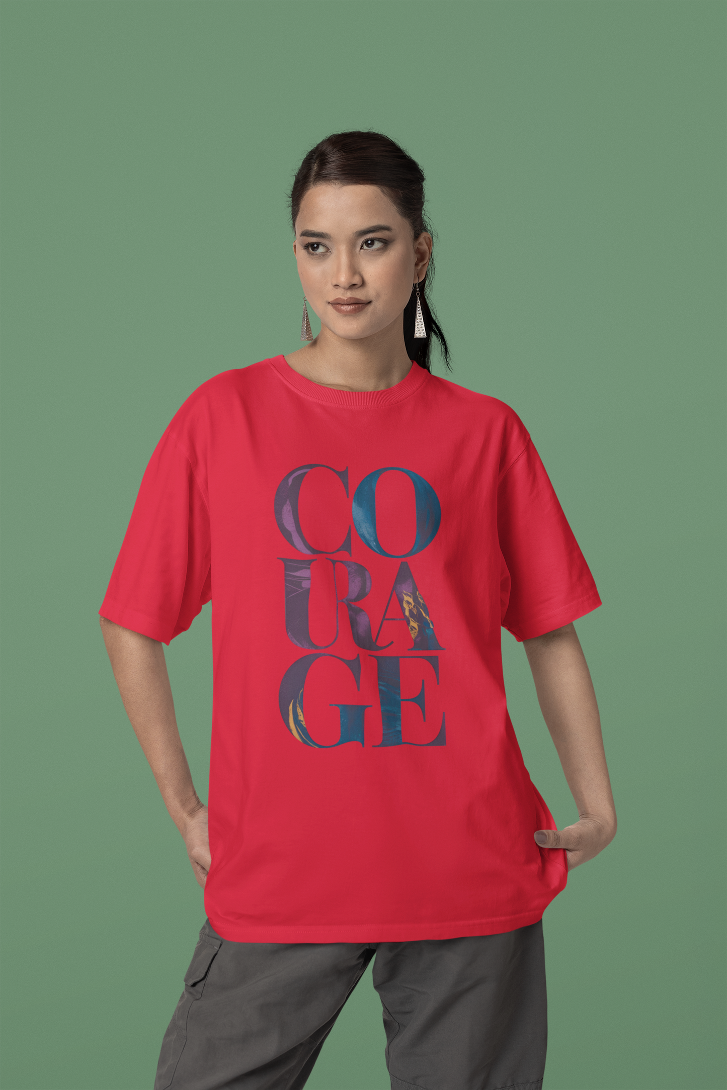 RASB's Courage T-Shirt Unleash Your Inner Strength