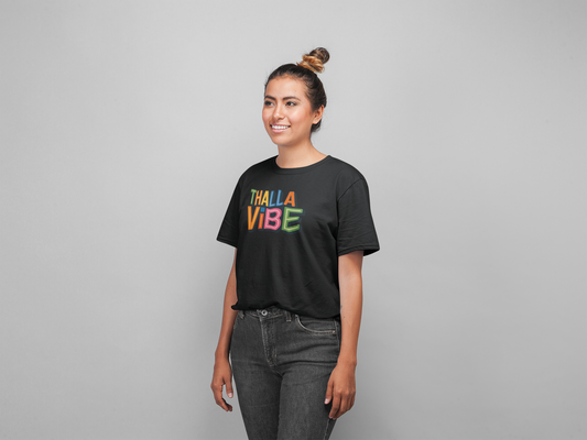 THALLA VIBE T-shirt- MALAYALEE oversized  T-shirt