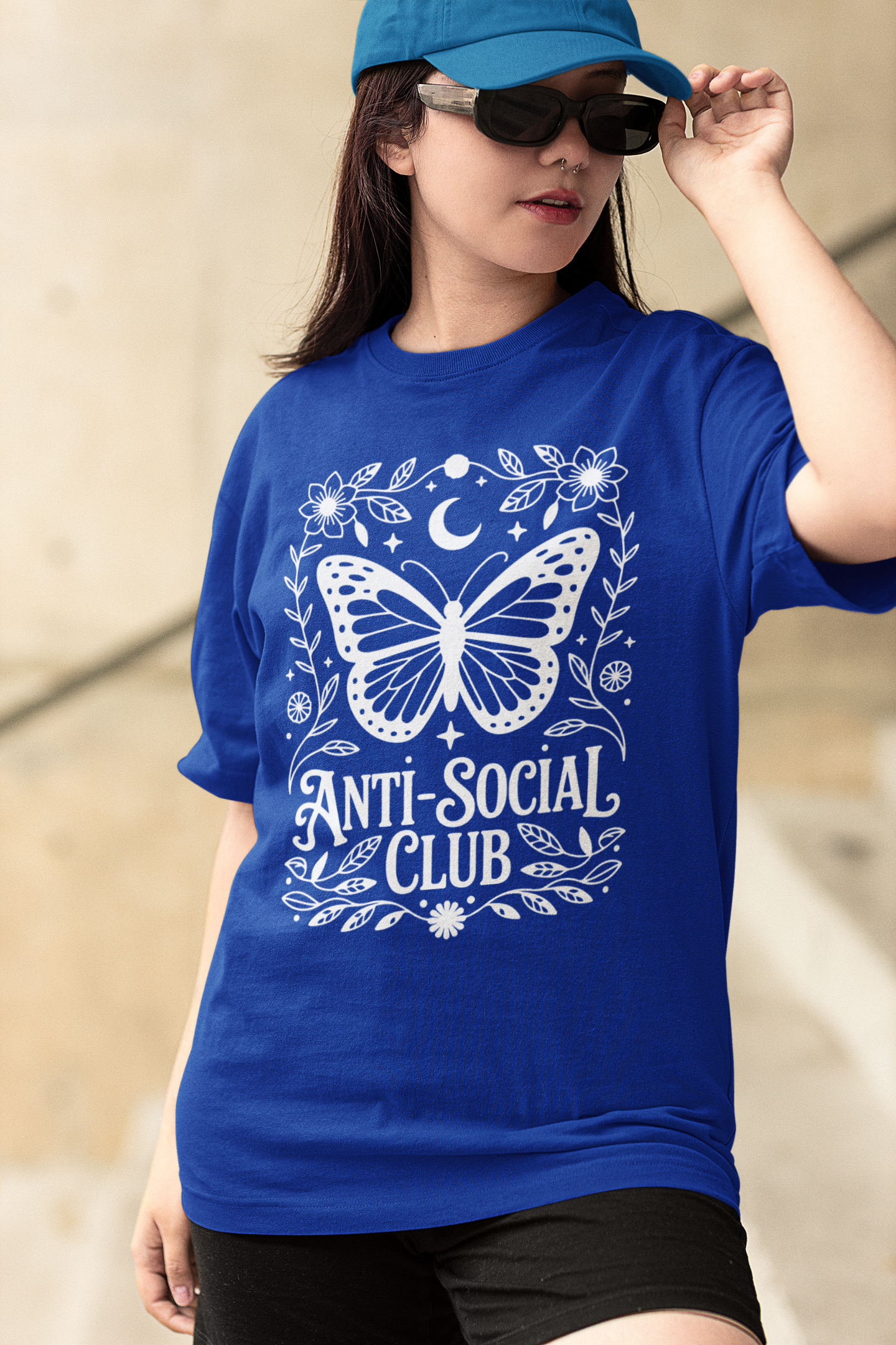 rasb anti-social club Oversized  T-shirt