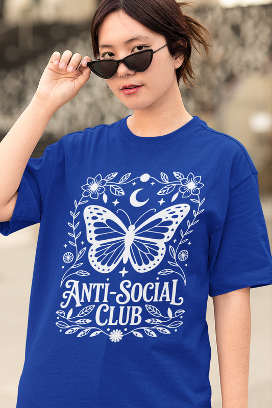 rasb anti-social club Oversized  T-shirt