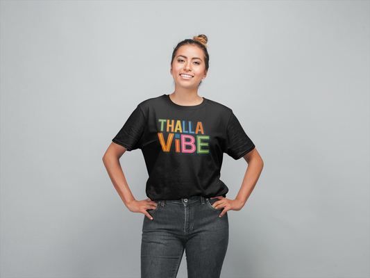 THALLA VIBE T-shirt- MALAYALEE oversized  T-shirt