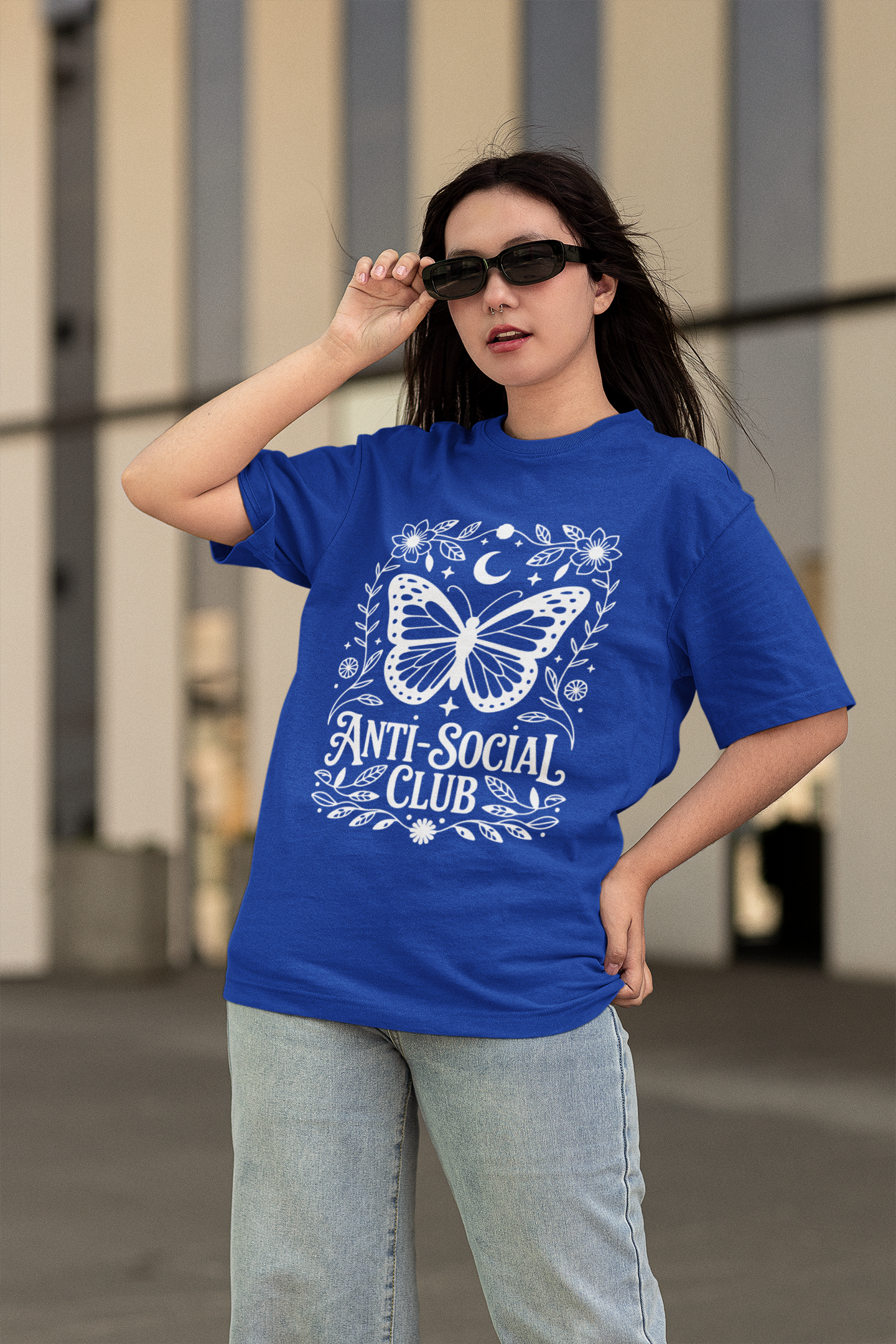rasb anti-social club Oversized  T-shirt